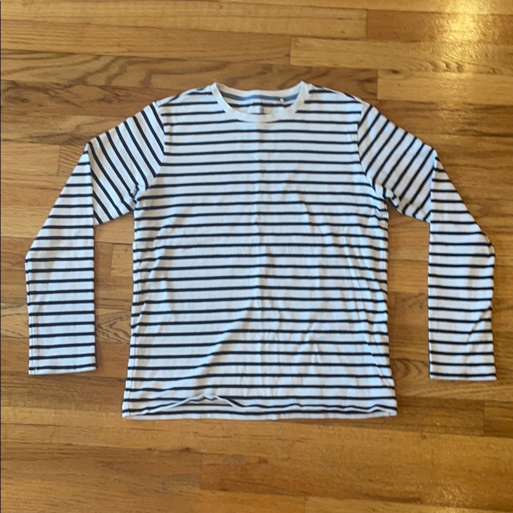 Uniqlo Girl’s Striped Long Sleeved Shirt